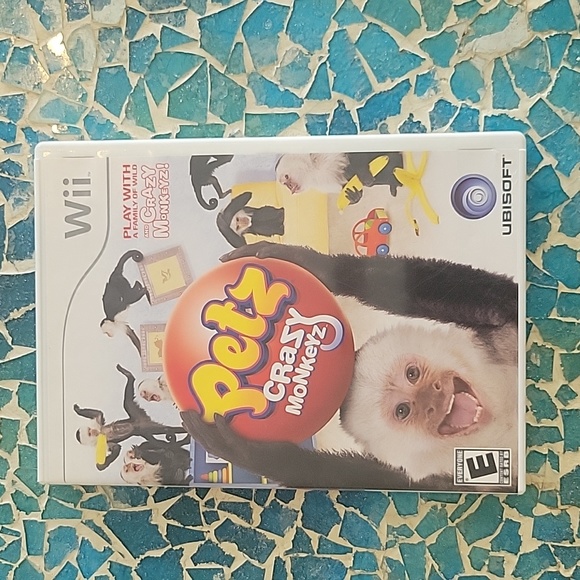 Wii Petz Crazy Monkey Video Game - Picture 1 of 4